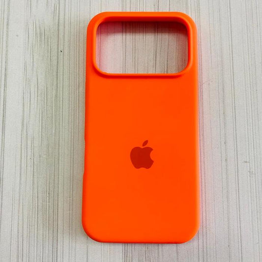 IPHONE 17 PRO - SILICON CASE NARANJA