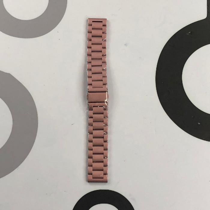 BANDA METALICA AJUSTABLE 20 MM - ROSADA