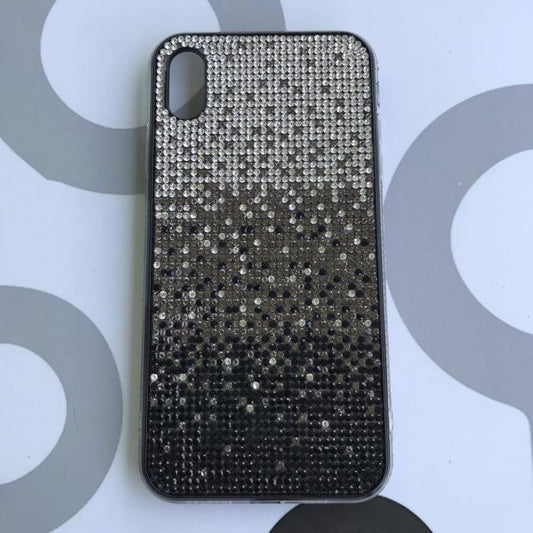 IPHONE XS MAX ESCARCHADO 3D GRIS