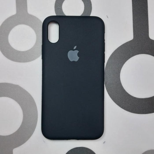 IPHONE XS MAX - SILICON CASE NEGRO