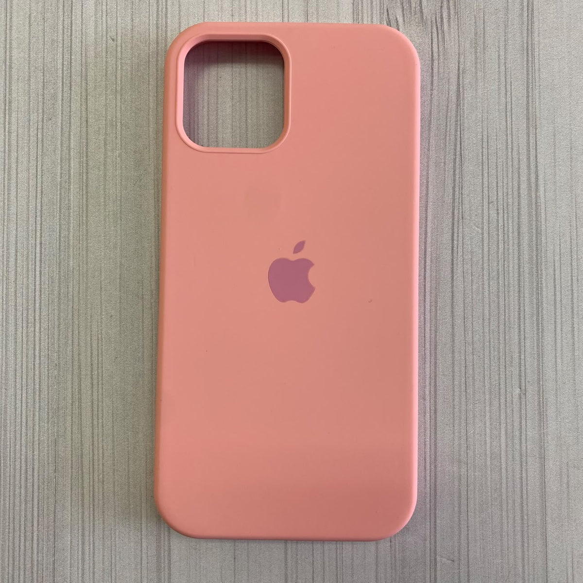 IPHONE 12 - SILICON CASE ROSADO