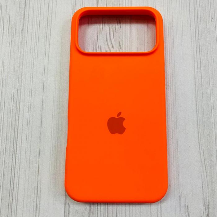IPHONE 17 PRO MAX - SILICON CASE NARANJA