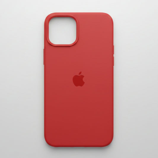 IPHONE 13 PRO MAX - SILICON CASE ROJO