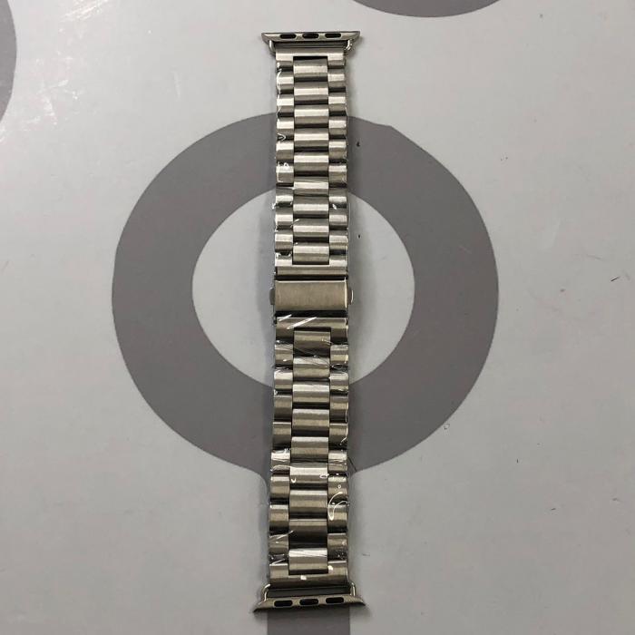 BANDA METALICA AJUSTABLE 38/40 - PLATEADA