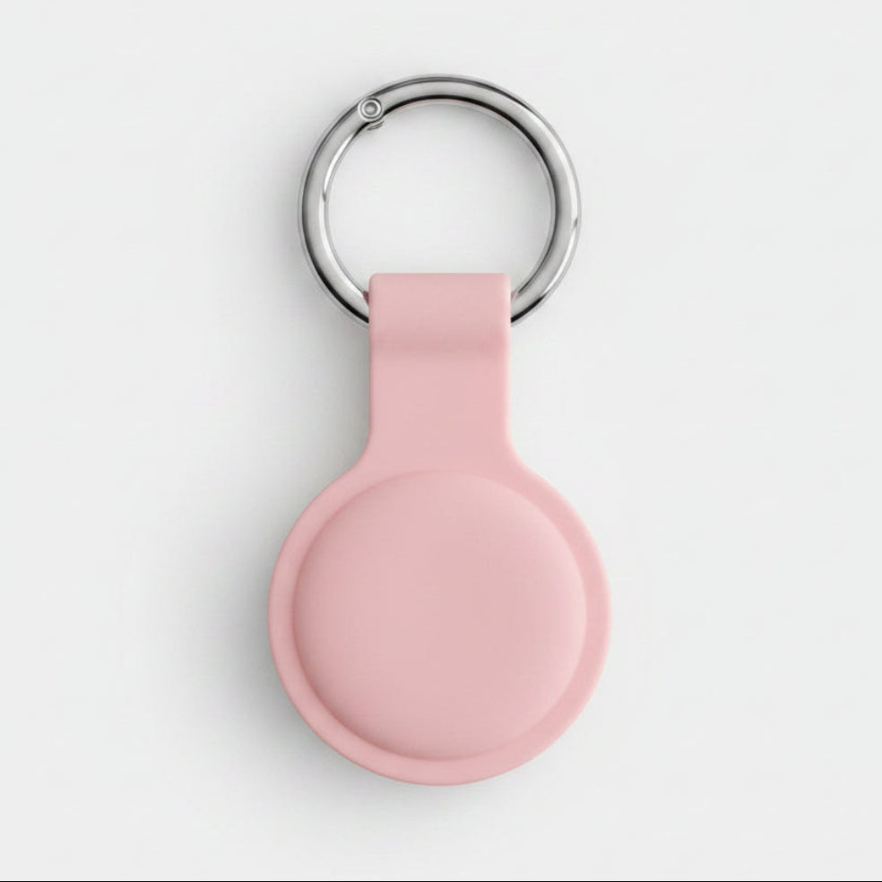AIRTAG HOLDER - SILICON ROSADO