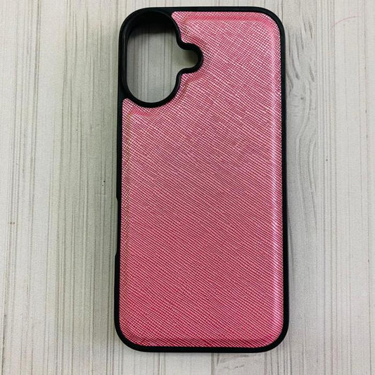 IPHONE 16 - COBERTOR DE CUERO PINK