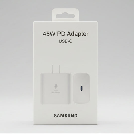 ADAPTADOR SAMSUNG 45W BLANCO