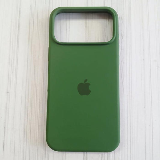 IPHONE 17 PRO MAX - SILICON CASE VERDE MILITAR