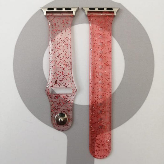 GLITTER BANDS 42/44/45 - ROJO ESCARCHADO