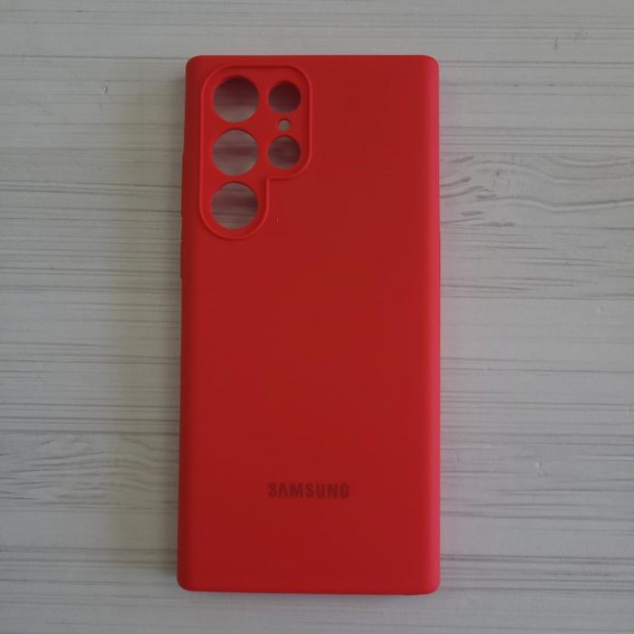 SAMSUNG GALAXY S22 ULTRA - SILICON CASE ROJO