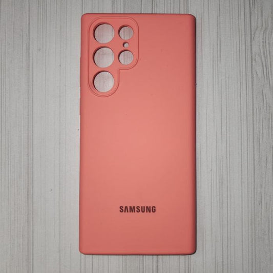SAMSUNG GALAXY S22 ULTRA - SILICON CASE SALMON