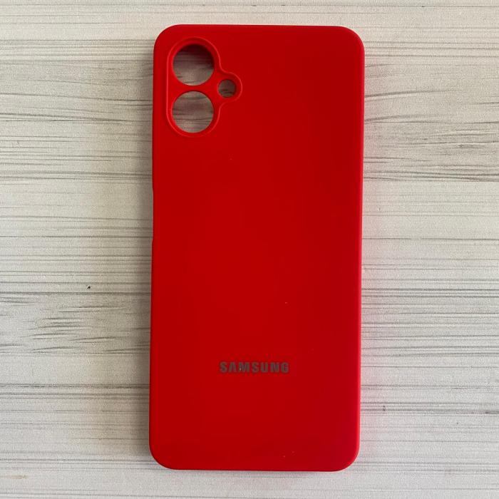 SAMSUNG GALAXY A06 - SILICON CASE ROJO