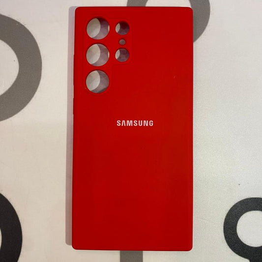 SAMSUNG GALAXY S24 ULTRA - SILICON CASE ROJO