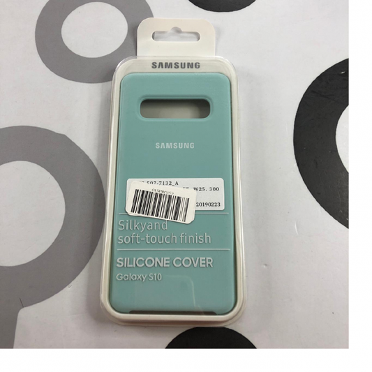 SAMSUNG GALAXY S10 - SILICON CASE VERDE AQUA