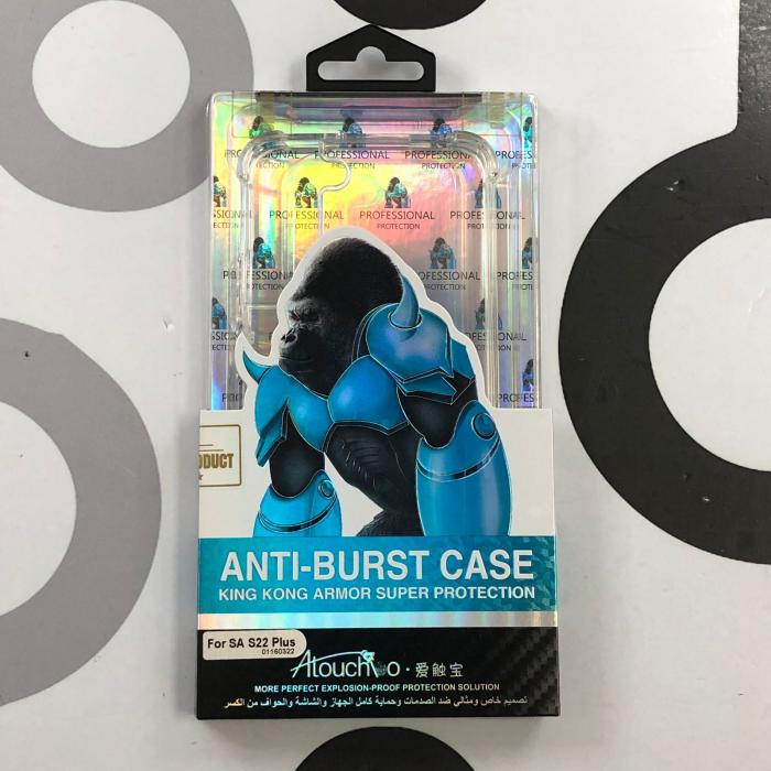 SAMSUNG GALAXY S22 PLUS - ANTIBURST CASE TRANSPARENTE