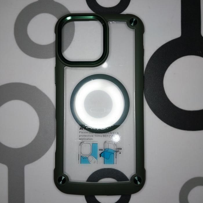IPHONE 14 PRO MAX - CLEAR MAGSAFE VERDE