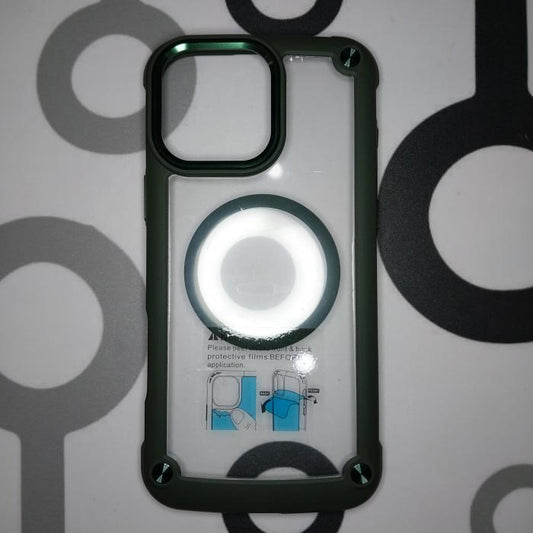 IPHONE 14 PRO MAX - CLEAR MAGSAFE VERDE