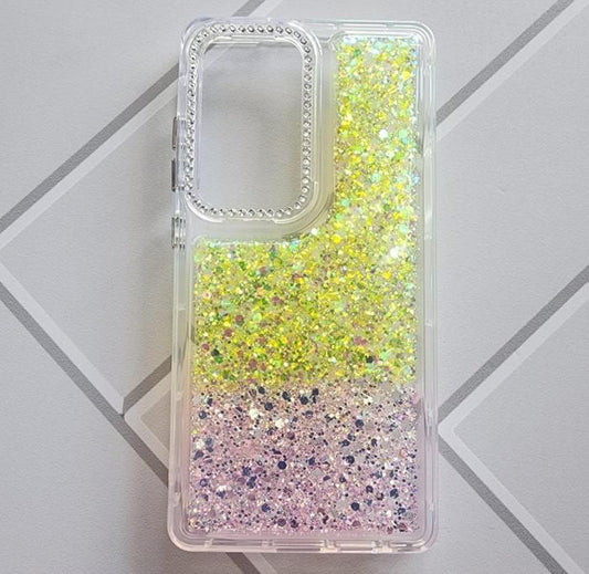 SAMSUNG GALAXY A23 - GLITTER CASE AMARILLO