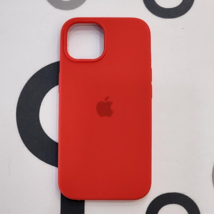 IPHONE 15 - SILICON CASE ROJO