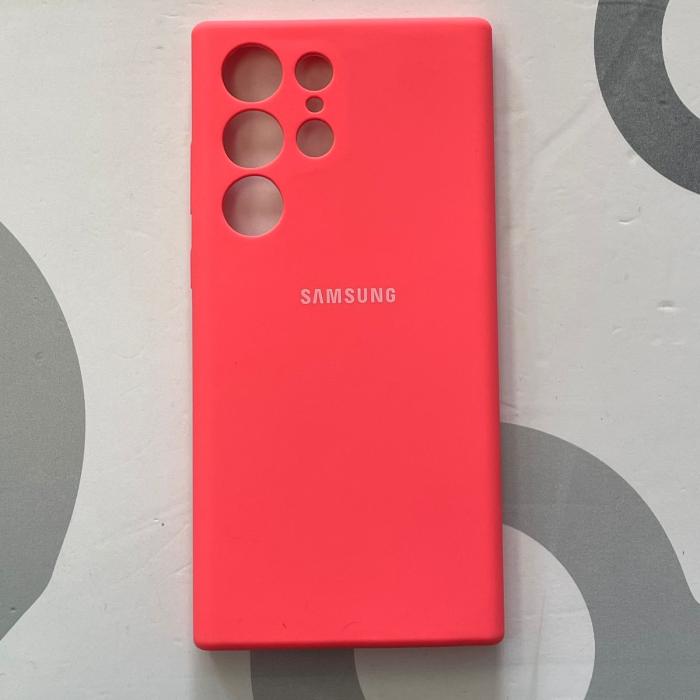 SAMSUNG GALAXY S23 ULTRA - SILICON CASE NARANJA NEON