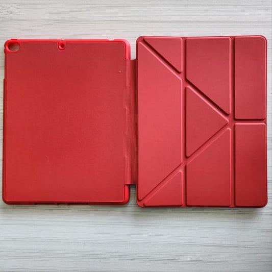IPAD 9.7 AIR1/AIR2/PRO/2017-2018 - COBERTOR TIPO AGENDA ROJO