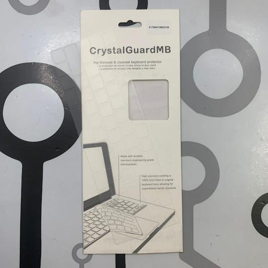 COBERTOR DE TECLADO PARA MACBOOK A1706/A1989/A2159 - TRANSPARENTE