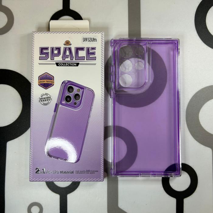 SAMSUNG GALAXY S23 ULTRA - SPACE DOBLE ENSAMBLE MORADO