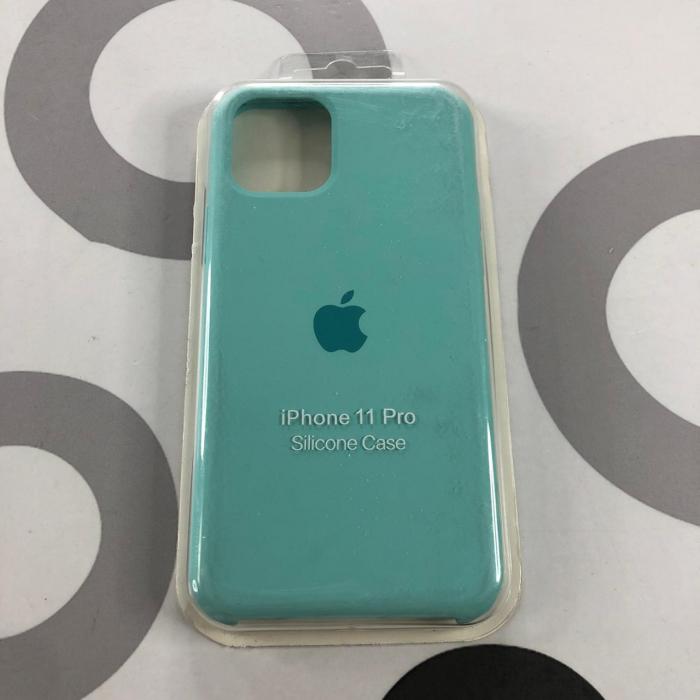 IPHONE 11 PRO - SILICON CASE VERDE AQUA