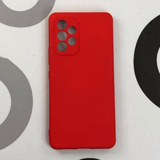 SAMSUNG GALAXY A73 SILICON CASE ROJO
