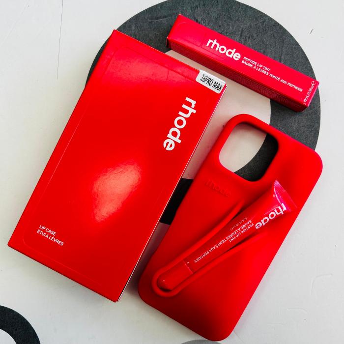 IPHONE 16 PRO MAX - RHODE CASE GUAVA SPRITZ