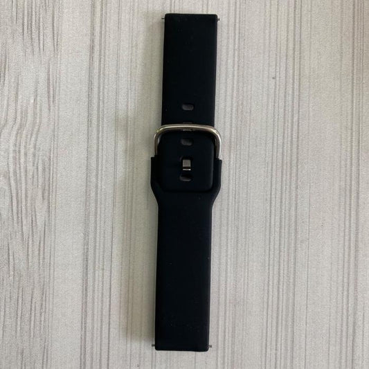 BANDA SILICON LISO 20MM - BLACK