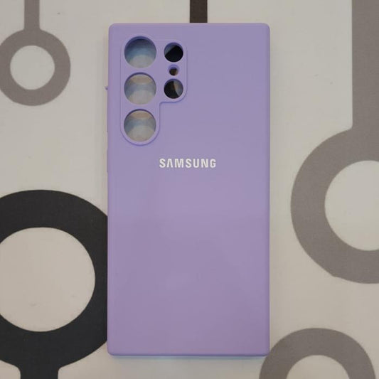 SAMSUNG GALAXY S24 ULTRA - SILICON CASE LILA
