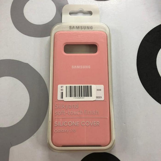 SAMSUNG GALAXY S10 - SILICON CASE ROSADO