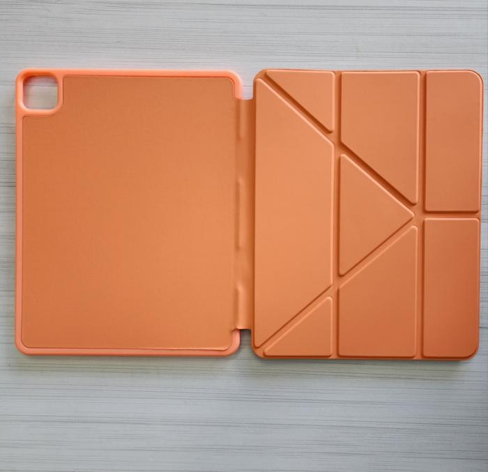 IPAD PRO 11/ AIR 4/5 - COBERTOR TIPO AGENDA NARANJA