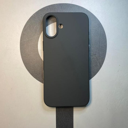 IPHONE 16 - SILICON CASE NEGRO
