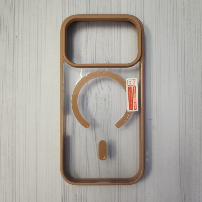 IPHONE 17 PRO - CLEAR CASE MAGSAFE DESERT TITANIUM