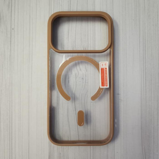 IPHONE 17 PRO - CLEAR CASE MAGSAFE DESERT TITANIUM