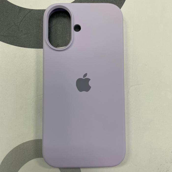IPHONE 16 - SILICON CASE LILA