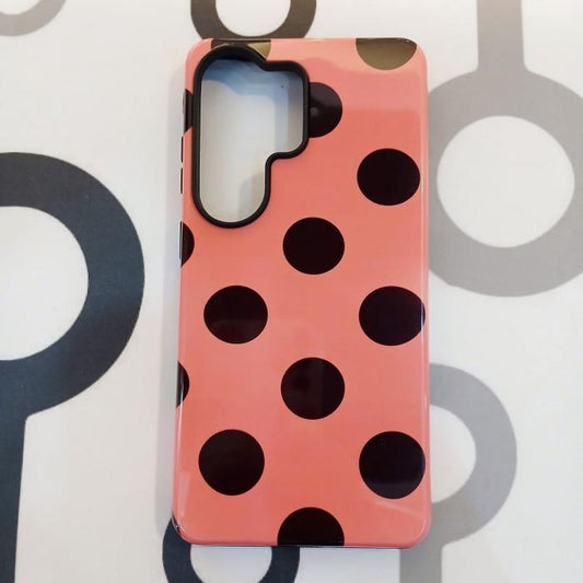SAMSUNG GALAXY S26 ULTRA - POLKA DOTS ROSA/NEGRO