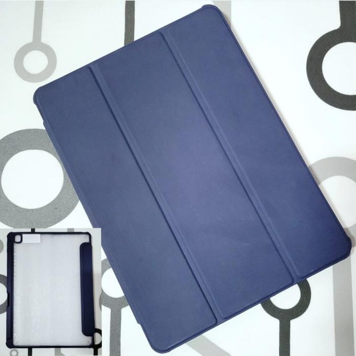 IPAD 10.2/10.5 - CLEAR CASE TIPO AGENDA AZUL OSCURO