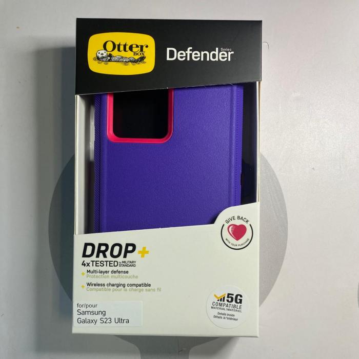 SAMSUNG GALAXY S23 ULTRA - OTTER DEFENDER MORADO