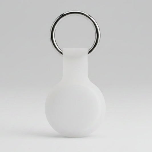 AIRTAG HOLDER - SILICON BLANCO