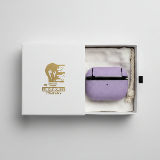 AIRPODS 3RA GENERACION - COBERTOR DE CUERO PURPLE