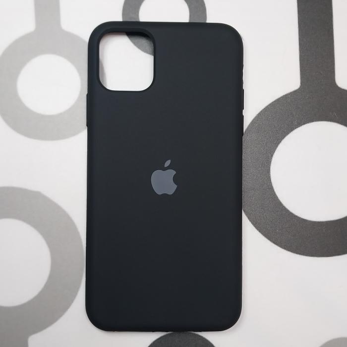 IPHONE 11 PRO MAX - SILICON CASE NEGRO MZN GRIS