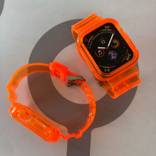 BANDA AJUSTABLE 38/40/41 NARANJA NEON