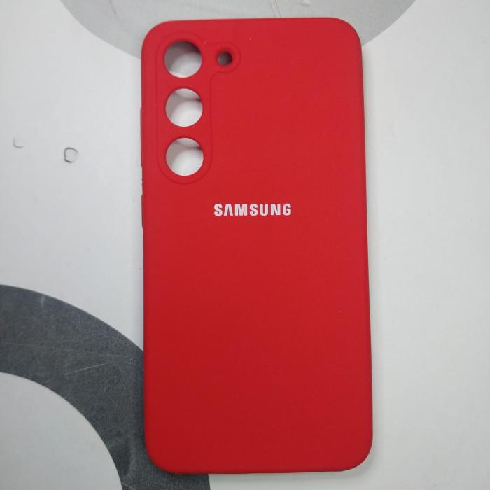 SAMSUNG GALAXY S23 - FULL SILICON CASE ROJO