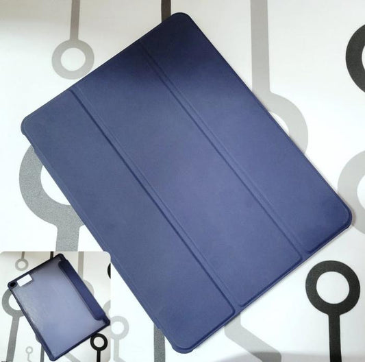 IPAD 9.7 AIR1/AIR2/PRO/2017-2018 - CLEAR CASE TIPO AGENDA AZUL OSCURO
