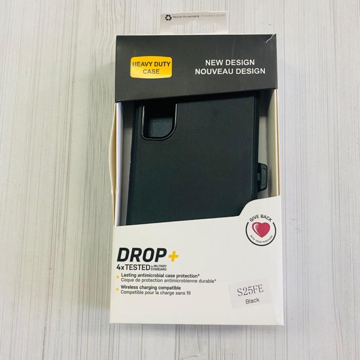 SAMSUNG GALAXY S25 FE - COBERTOR TIPO OTTER NEGRO