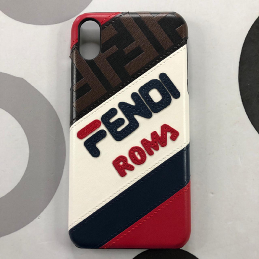 IPHONE XS MAX - RED FENDI ROMA CASE