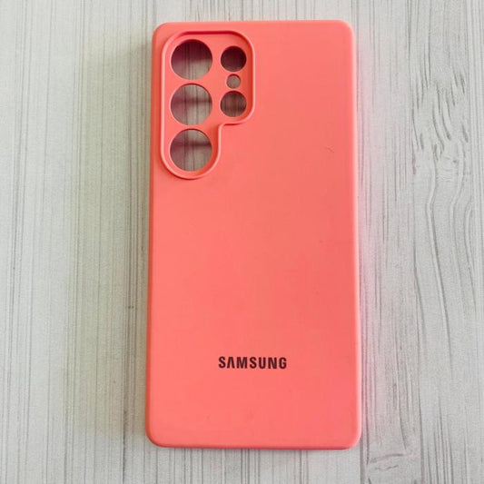 SAMSUNG GALAXY S25 ULTRA - SILICON CASE SALMON